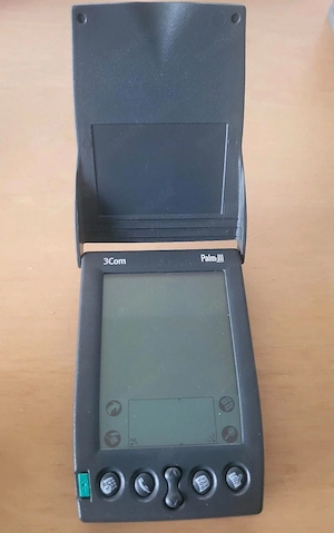 Retro: 3Com Palm III PDA Handheld Computer Vintage Bild 3