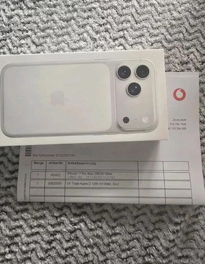 Iphone 17 Pro Max 256GB OVP-Rechnung vorhanden NEU