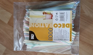 Plastik Strohhalme 