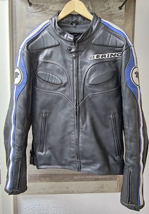 motorradlederjacke gr. L