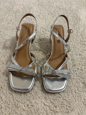 Getragene Heels 