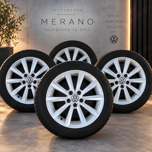 Original VW Merano Alufelgen 16 Zoll 5x100
