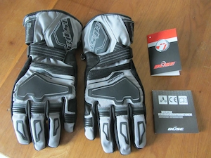NEUE Motorradhandschuhe BÜSE "X-Roads" Größe 10, schwarz-grau