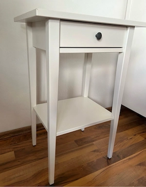 IKEA HEMNES Ablagetisch   Nachttisch   Weiß