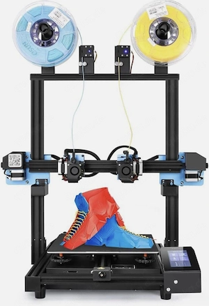 Sovol SV04 IDEX   Dual Extruder   2-Farben   magnetische PEI-Platte
