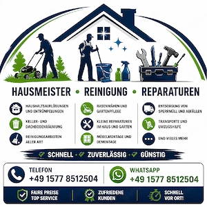 Dienstleistungen   Entrümpelung, Reinigung & Gartenarbeit