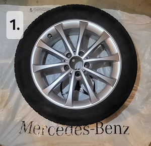 4 Winter Kompletträder Mercedes A Klasse mit RDKS 17"
