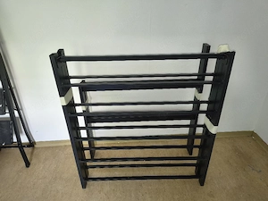 Metallbett 100x200 cm   Schwarz, sehr stabil, bis 500 kg belastbar