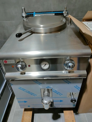 Baron PEI92-10Q Elektro-Kochkessel 50 Liter gebraucht kaufen, mit Mixstab, Bj. 2021