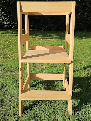 PINOLINO Lernturm Stehhilfe FINO Entdecker Turm Vollholz Buche