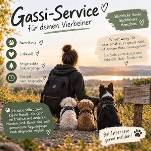 Gassi Service für deinen Vierbeiner