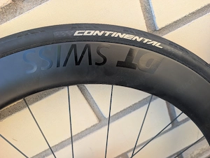 DT Swiss Carbonfelgen 62 mm für Renn- bzw. Aerorad, gebraucht Bild 2