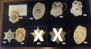 Löse meine US-Policebadges Sammlung auf