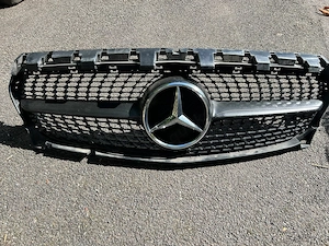 Mercedes Kühlergrill schwarz inkl. Mercedes-Stern