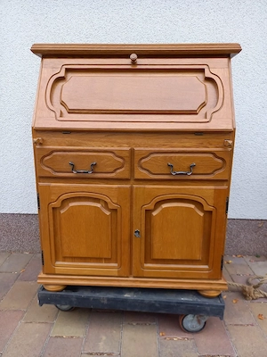 Sekretär Eiche furniert