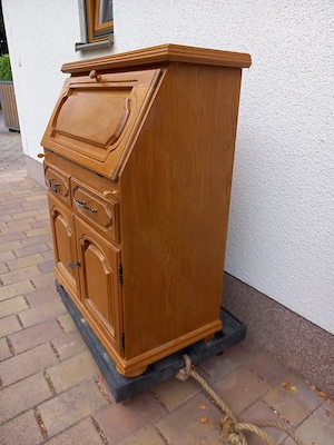 Sekretär Eiche furniert
