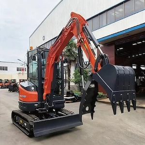 Buy cheap 3 Ton Mini Excavator Kubota Diesel Engine W  Hydraulic Pilot System 