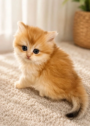 Zwei wunderschöne Golden Kitten aus einer exklusiven
