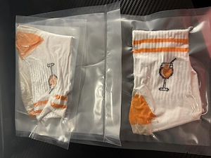 Getragene Socken 