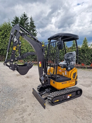 3,5-Tonnen-Minibagger mit Kubota-Motor   CE, EPA, EURO5   Kompakter Raupenbagger Bild 4