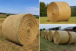 Rundballen Heu