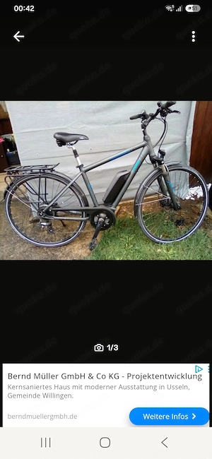 City E bike Trumpf 28 zoll