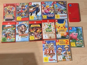 Nintendo Switch 1 + 2 Großes Spielepaket - Top Zustand !