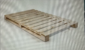 Palettenbettgestell 120x200