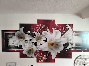 5 teiliges Wandbild 