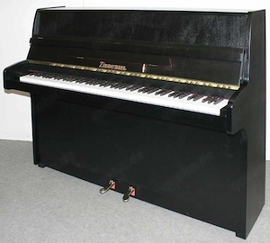 Klavier Zimmermann 110, schwarz satiniert, Nr. 319588, 5 Jahre Garantie