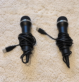 2x USB-Mikrofone Schwarz | Plug & Play | Sehr guter Zustand