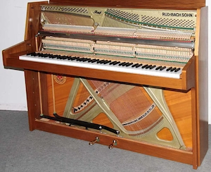 Klavier Ibach 112, Nr. 129399, Renner-Mechanik, 5 Jahre Garantie Bild 6