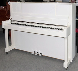 Klavier Weinberg W22, Nr. 310205, weiß poliert, 5 Jahre Garantie