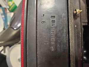 Original VW Golf 3 Hella Rückleuchten links rechts Satz
