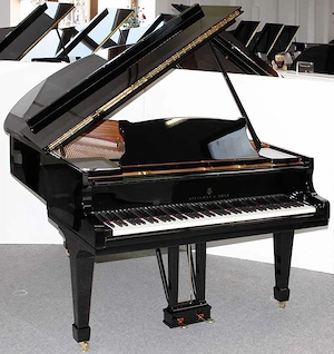 Flügel Steinway & Sons O-180, schwarz poliert, Nr. 378081, 5 Jahre Garantie Bild 2