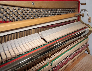 Klavier Steingraeber & Söhne, 115 cm, weiß satiniert, Renner-Mechanik, 5 Jahre Garantie Bild 7