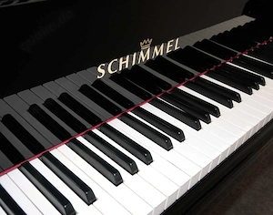Flügel Schimmel 174T, schwarz poliert, Nr. 197110, Renner-Mechanik Bild 5