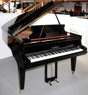 Flügel Schimmel 174T, schwarz poliert, Nr. 197110, Renner-Mechanik