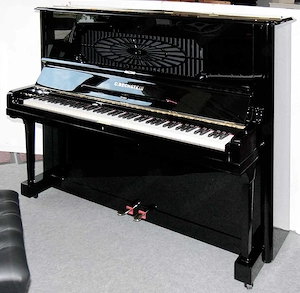 Klavier Bechstein 130, schwarz poliert, Nr. 95785, 5 Jahre Garantie