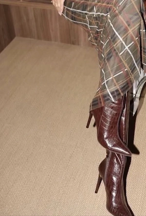 Lederstiefel Damen