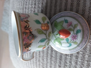 Deckeltasse von Porzellanmanufaktur Nenand