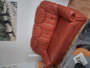 Echtleder Garnitur & Kleiderschrank