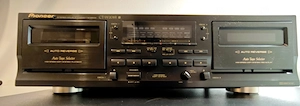 Pioneer CT-W208R Doppel-Kassettendeck   Für Analog- & Tapedeck-Liebhaber