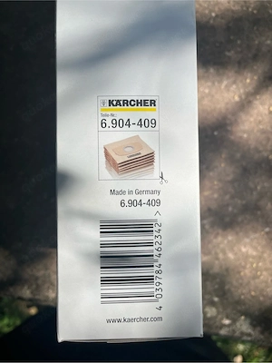 Kärcher papierfilterbeutel