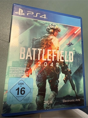 Battlefield 2042 PS4   sehr guter Zustand   gepflegte Disc   USK 16