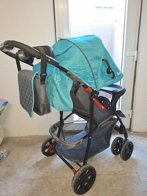 Lionelo Buggy   Kinderwagen Türkis INKL. NEUER Original-Tasche!