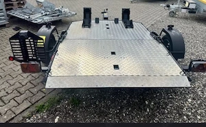 Motorrad transport Anhanger 