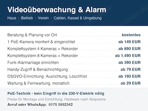 Videoüberwachung & Alarmanlage: Haus, Betrieb, Verein - DSGVO-konform eingerichtet