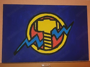 Selbst gemalte Bilder 