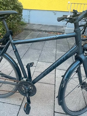 STEVENS 4X Lite Tour Gent 28" RH 58   trekking bike 2021 + ABUS